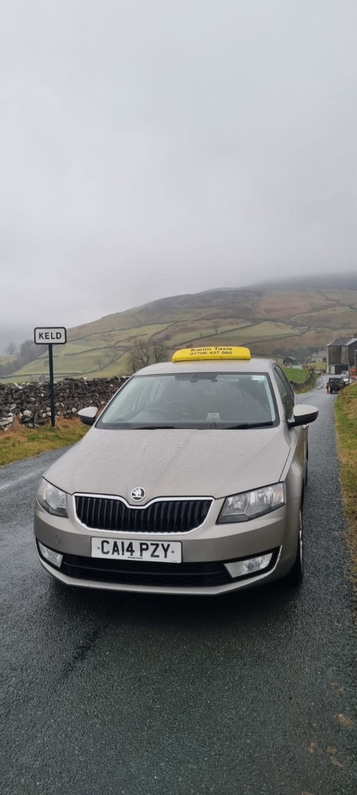 Karim Taxi car, Kirkby Stephen