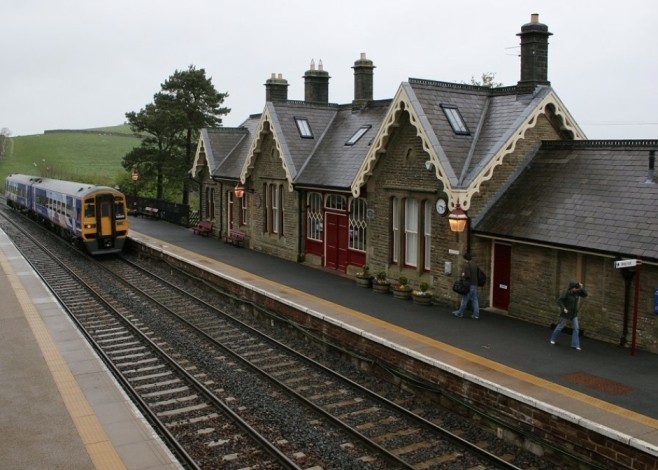 Kirkby Stephen railway station on the Settle-Carlisle line
