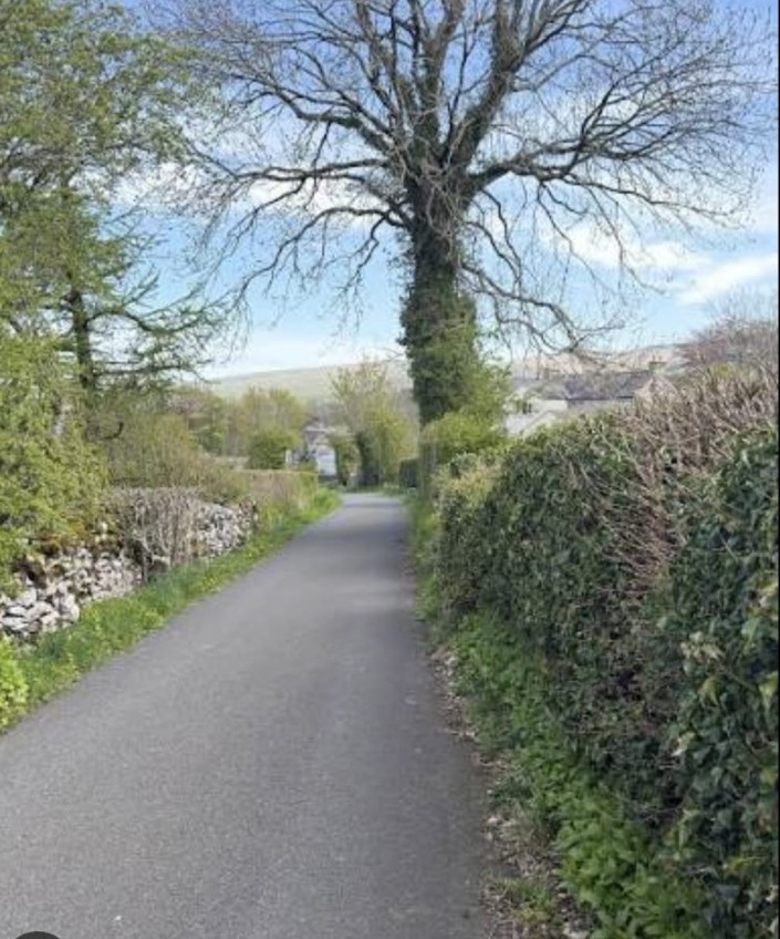 Quiet country lane near Kirkby Stephen
